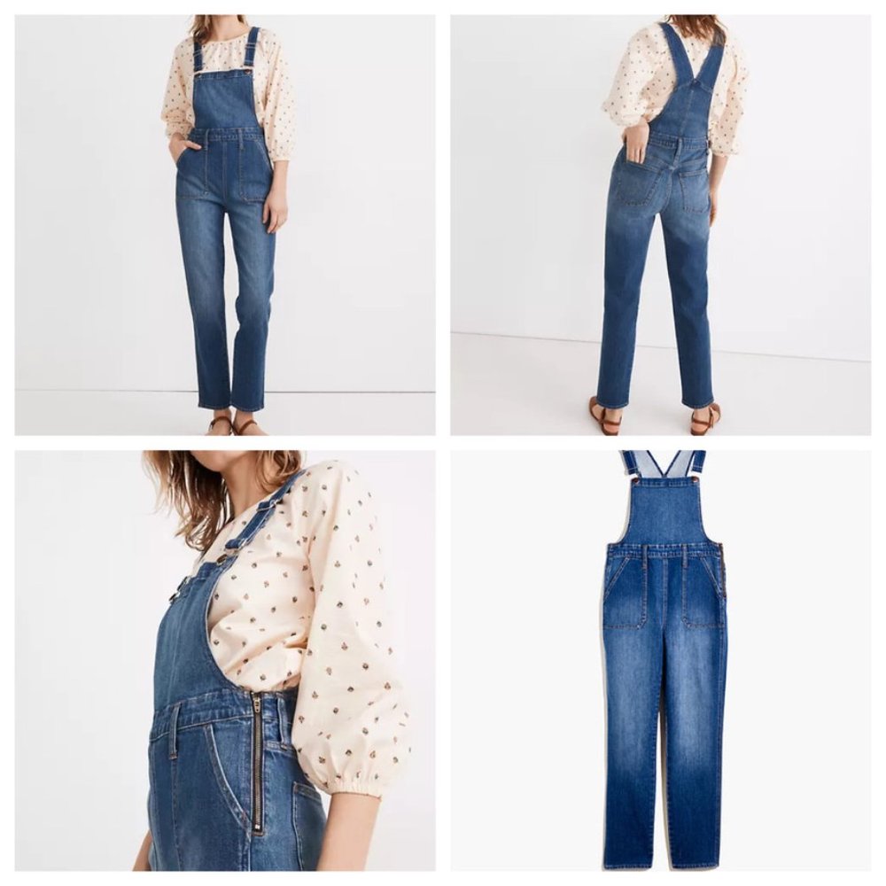 MADEWELL Stovepipe Overalls Cosman Jeans Skinny